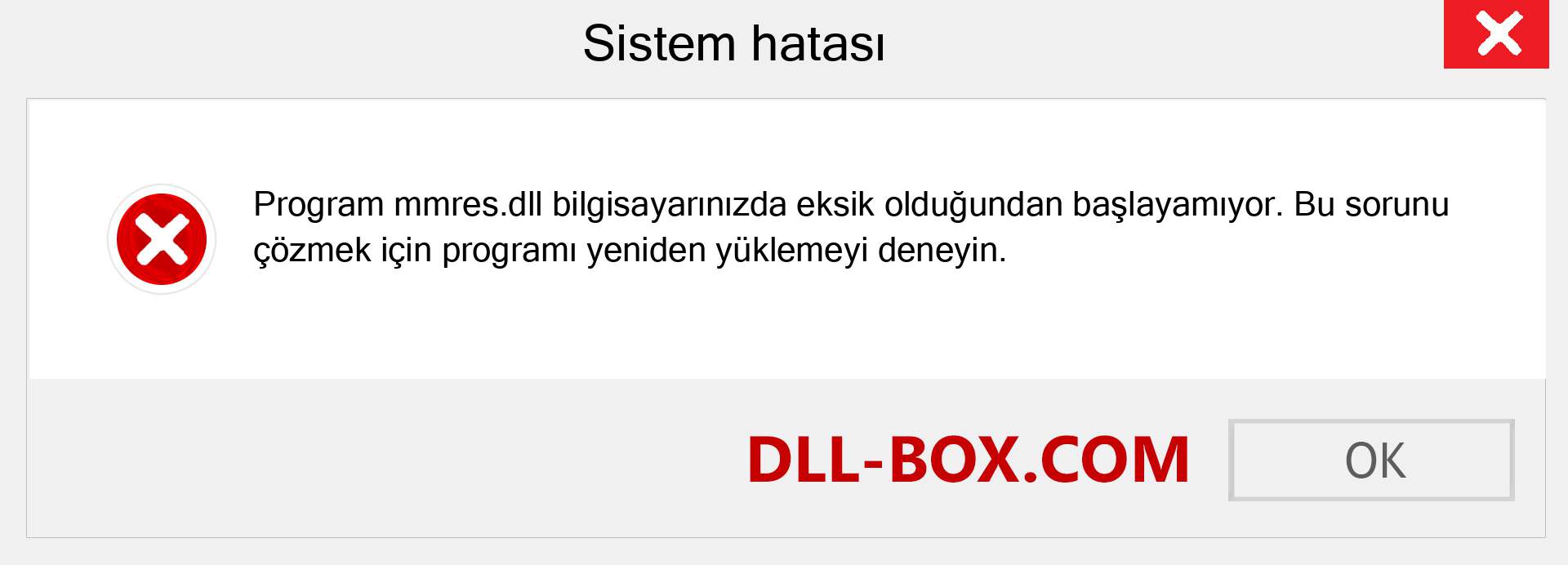 mmres.dll dosyası eksik mi? Windows 7, 8, 10 için İndirin - Windows'ta mmres dll Eksik Hatasını Düzeltin, fotoğraflar, resimler